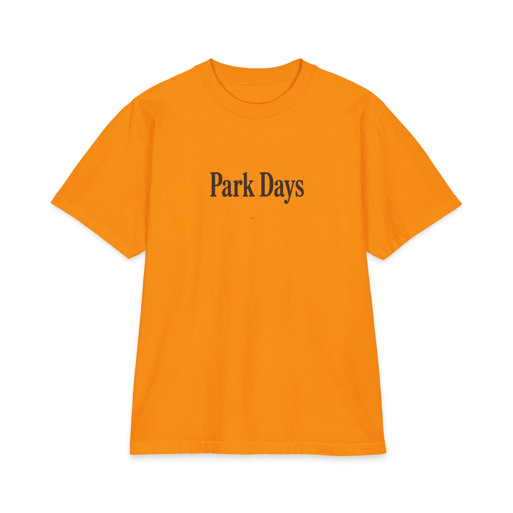 Fresh Squeezed Magic T-Shirt — Park Days Retro Orange Graphic Tee