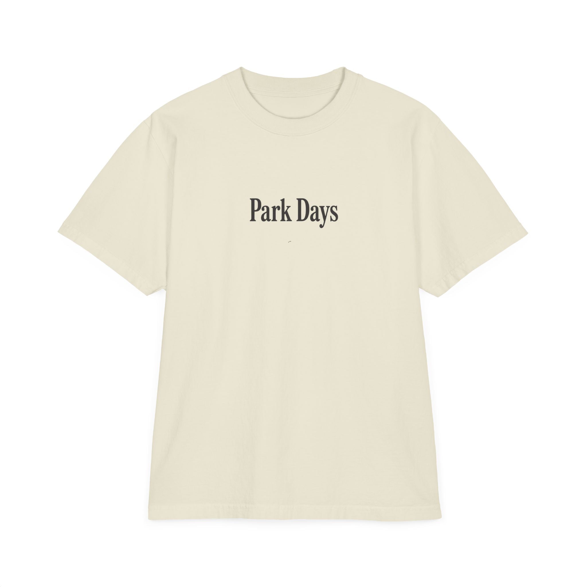 Park Days Graphic T-Shirt — "Nighttime Magic Hits Different" Back Print
