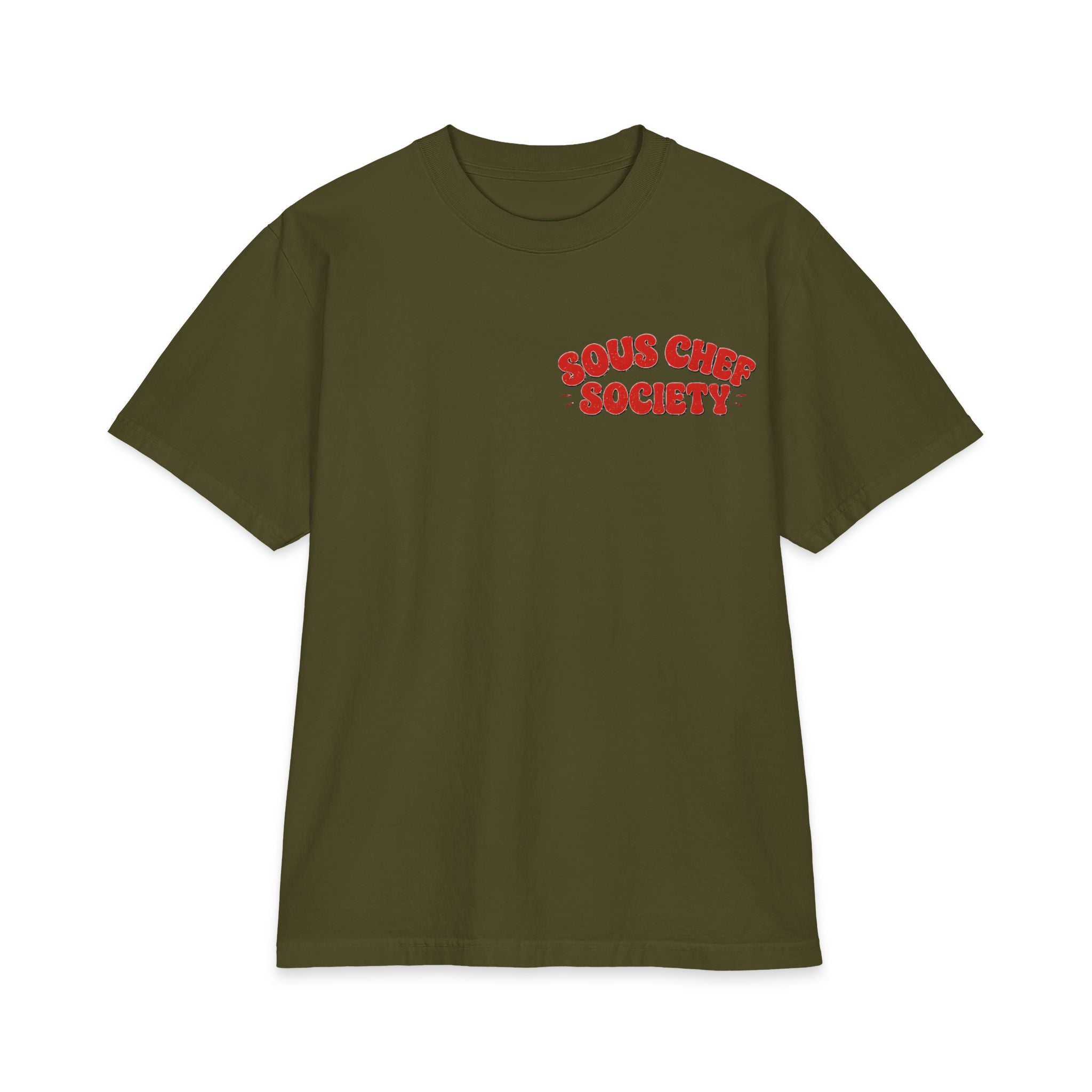 Sous Chef Society T‑Shirt – Retro Chef Mouse Graphic