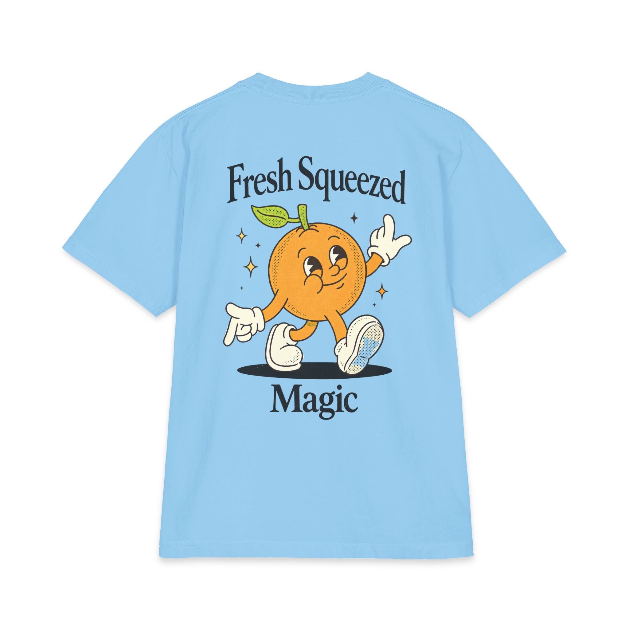 Fresh Squeezed Magic T-Shirt — Park Days Retro Orange Graphic Tee