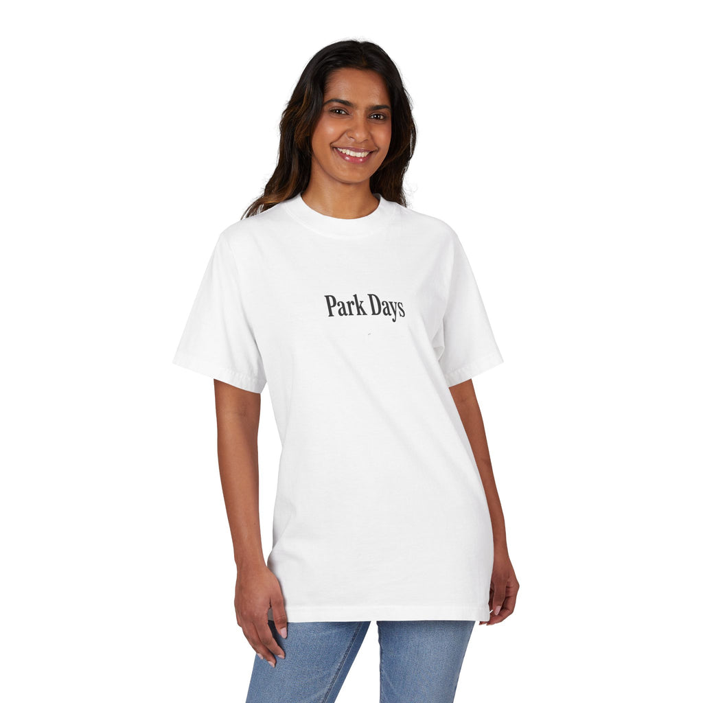 Park Days Graphic T-Shirt — "Nighttime Magic Hits Different" Back Print