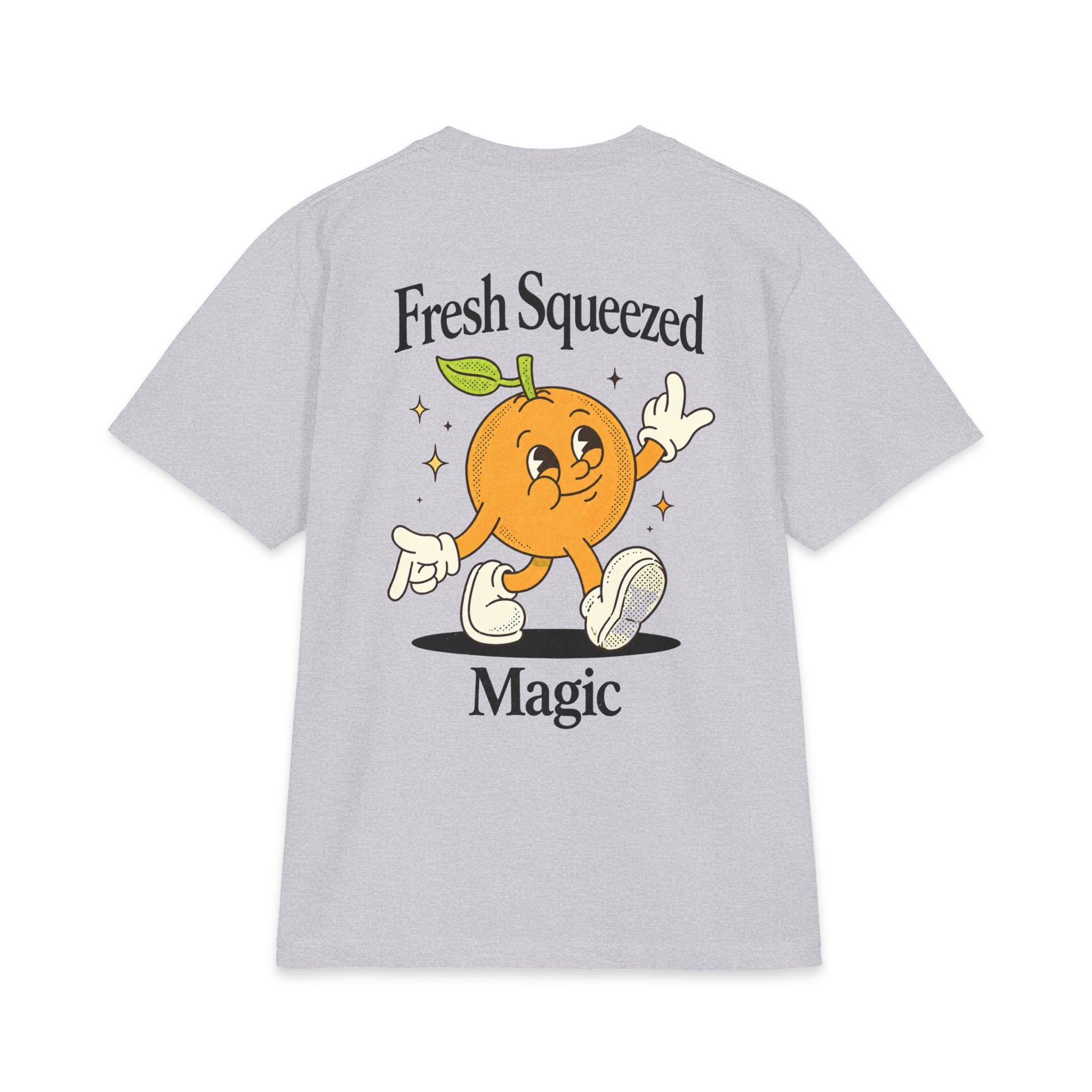 Fresh Squeezed Magic T-Shirt — Park Days Retro Orange Graphic Tee