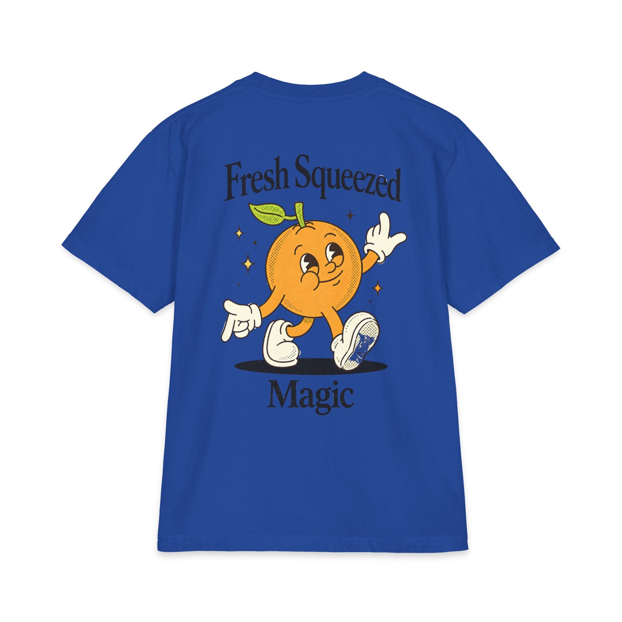 Fresh Squeezed Magic T-Shirt — Park Days Retro Orange Graphic Tee