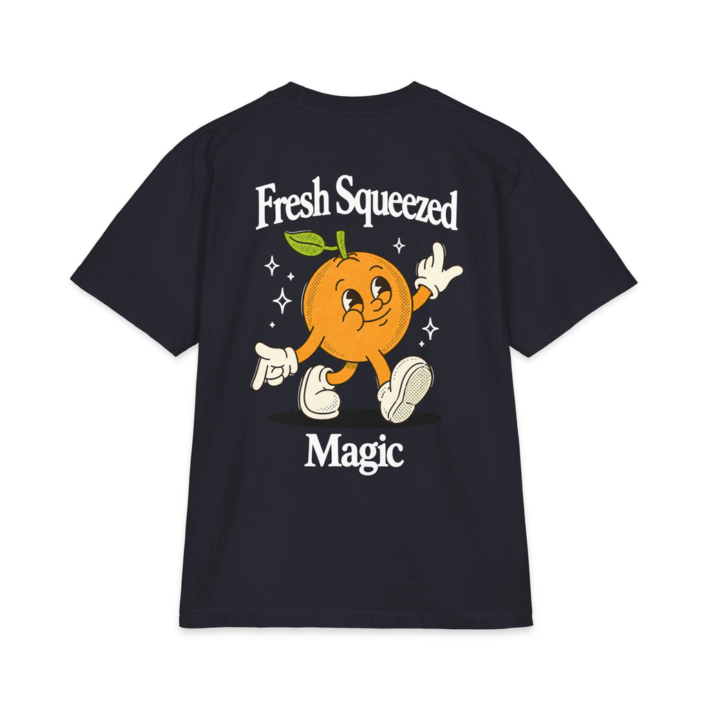 Fresh Squeezed Magic T-Shirt — Park Days Retro Orange Graphic Tee