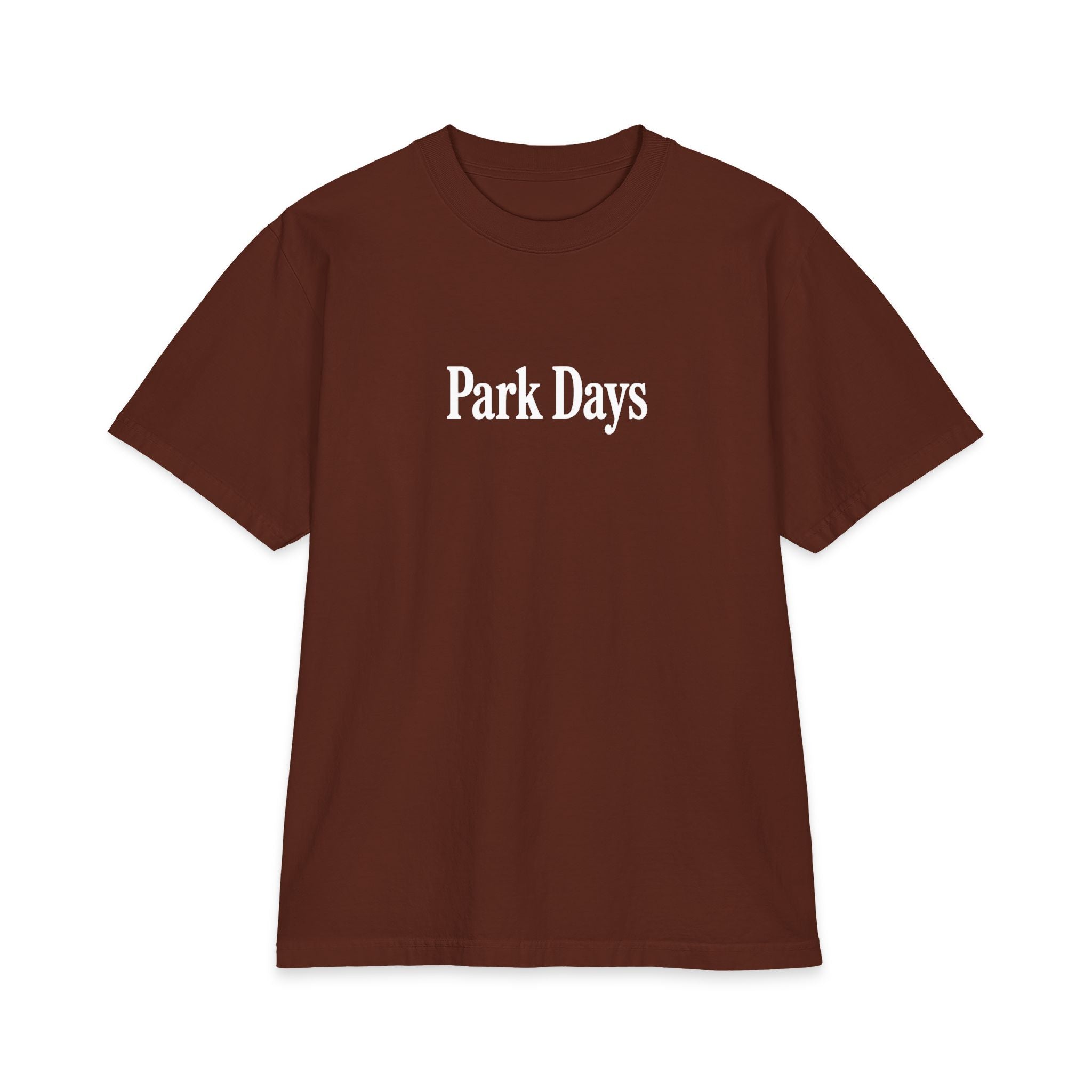 Fresh Squeezed Magic T-Shirt — Park Days Retro Orange Graphic Tee