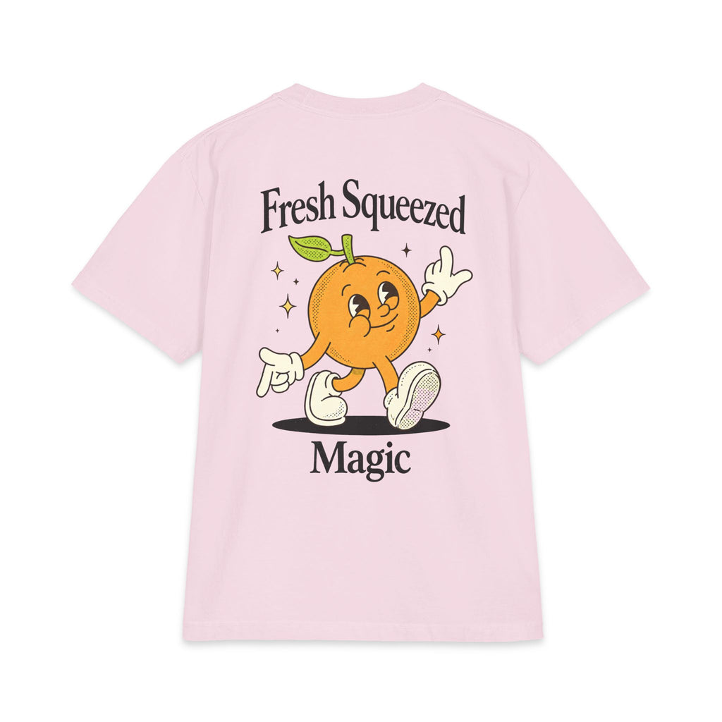 Fresh Squeezed Magic T-Shirt — Park Days Retro Orange Graphic Tee