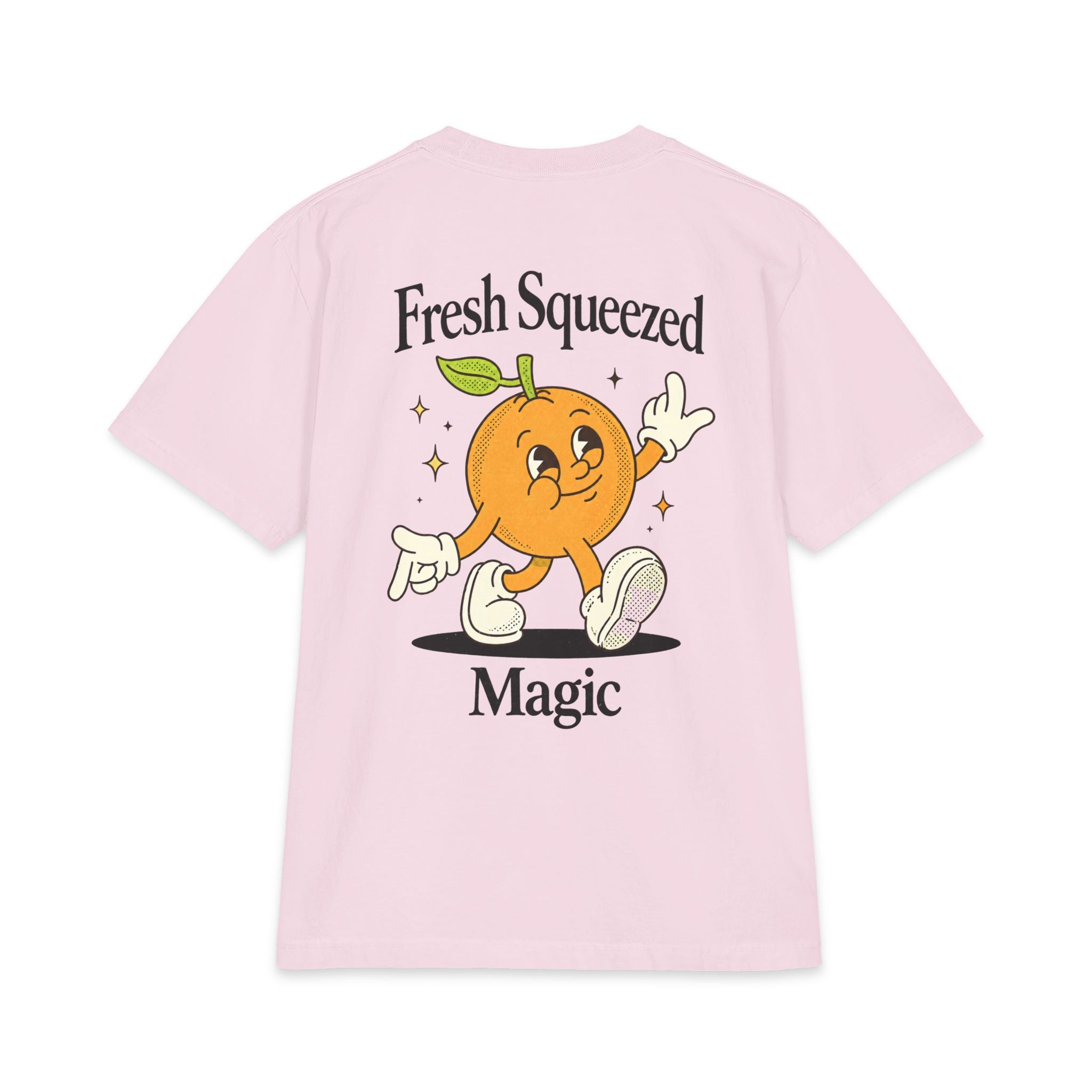 Fresh Squeezed Magic T-Shirt — Park Days Retro Orange Graphic Tee