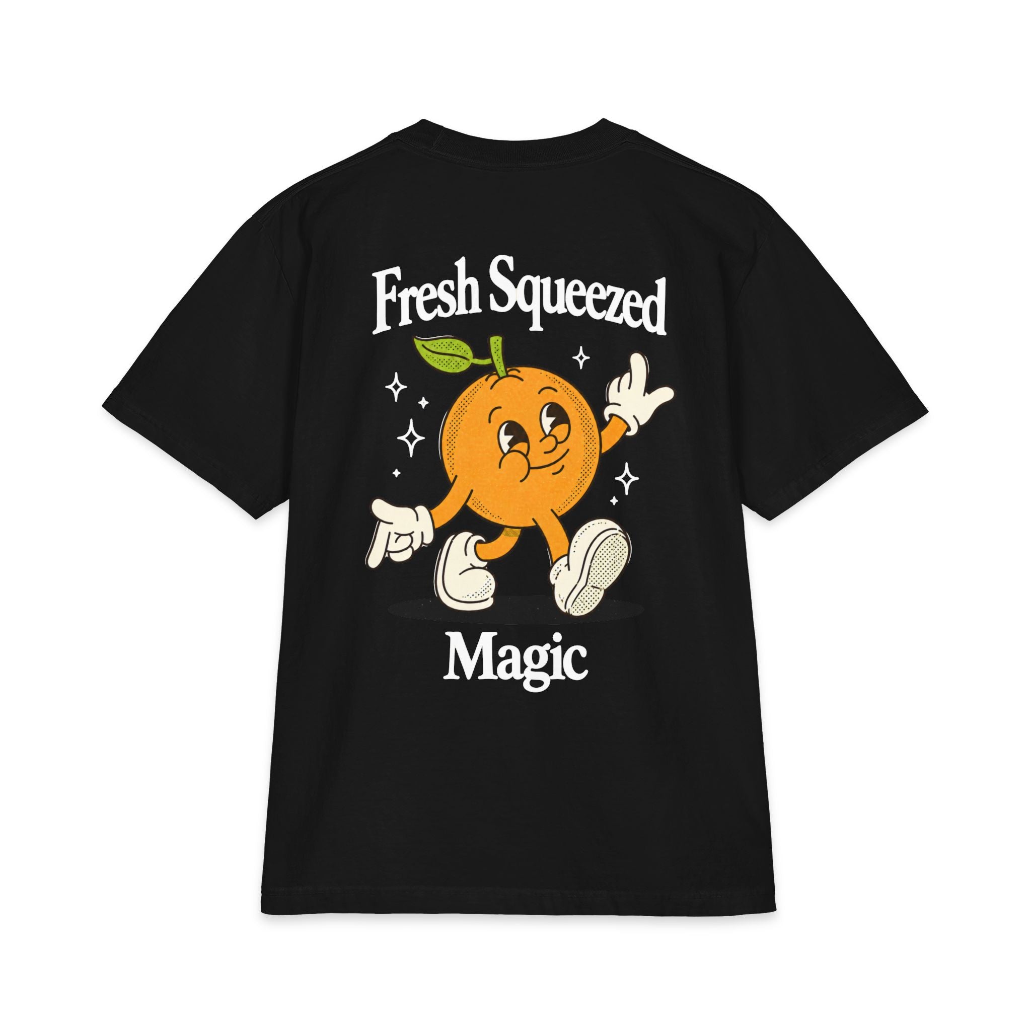 Fresh Squeezed Magic T-Shirt — Park Days Retro Orange Graphic Tee