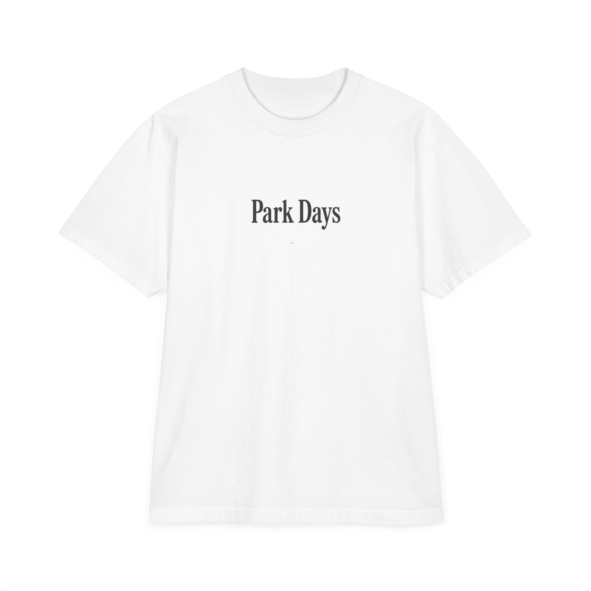 Park Days Graphic T-Shirt — "Nighttime Magic Hits Different" Back Print