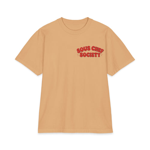Sous Chef Society T‑Shirt – Retro Chef Mouse Graphic