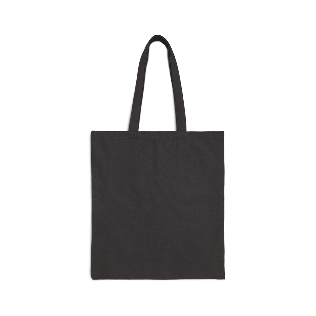 Canvas Tote Bag — "Moving Towards Tomorrow" Vintage Cartoon Moon Phases Eco Grocery Bag