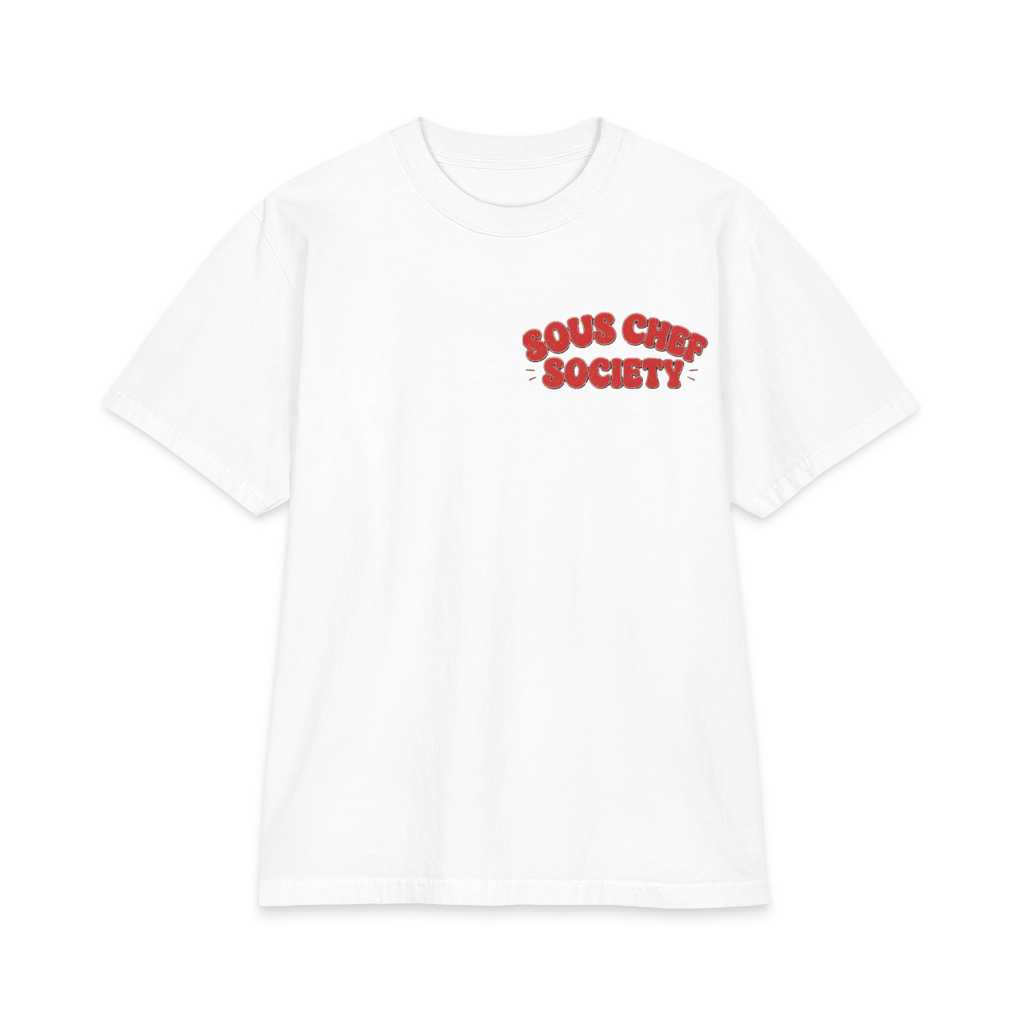 Sous Chef Society T‑Shirt – Retro Chef Mouse Graphic
